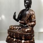 Pure Brass Large Blessing Buddha Statue - 38"